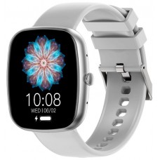 Smartwatch COOL Border Silicona Gris (Llamadas, Salud, Deporte)