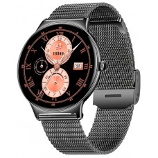 Smartwatch COOL Ultrathin + 2 Correas (Amoled, Llamadas, Ultrafino) Negro