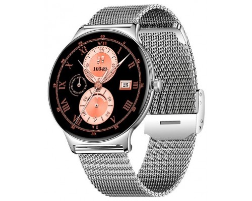 Smartwatch COOL Ultrathin + 2 Correas (Amoled, Llamadas, Ultrafino) Gris