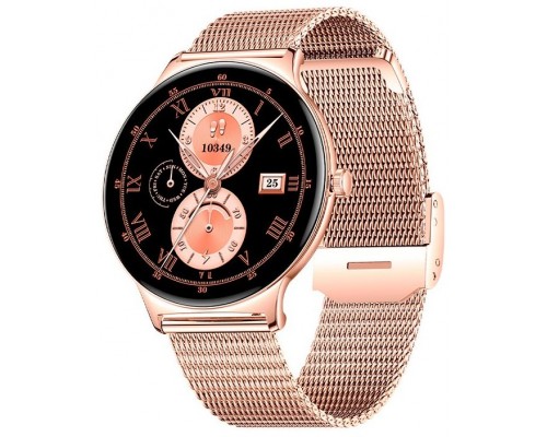 Smartwatch COOL Ultrathin + 2 Correas (Amoled, Llamadas, Ultrafino) Rosa