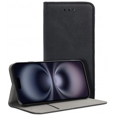 Funda COOL Flip Cover para iPhone 16 Liso Negro