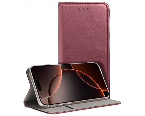 Funda COOL Flip Cover para iPhone 16 Pro Max Liso Burgundy