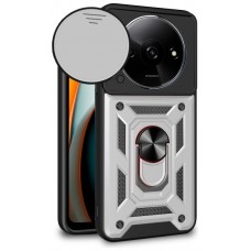 Carcasa COOL para Xiaomi Redmi A3 Hard Ring Plata