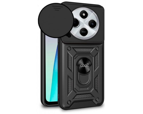 Carcasa COOL para Xiaomi Redmi 14C / Poco C75 Hard Ring Negro