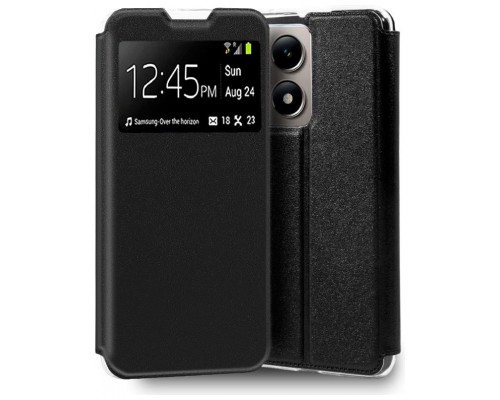 Funda COOL Flip Cover para Xiaomi 14T Pro Liso Negro