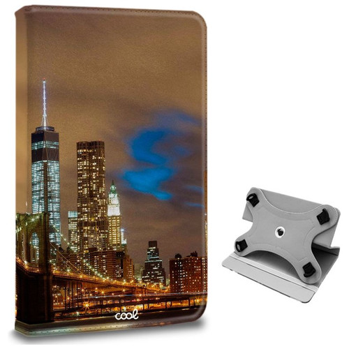 Funda COOL Ebook / Tablet Universal 9.7 - 11 pulg Polipiel Skyline (Panorámica)-CS4 Funda COOL Ebook / Tablet Universal 9.7 - 11 pulg Polipiel Skyline (Panorámica)