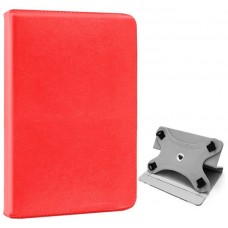 Funda COOL Ebook Tablet Polipiel Universal 9.7 - 11 Pulgadas Rojo (Cuadrada)