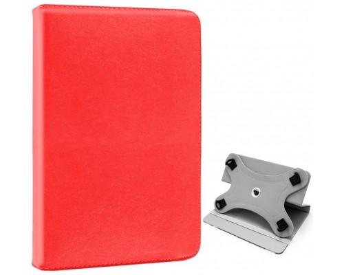 Funda COOL Ebook Tablet Polipiel Universal 9.7 - 11 Pulgadas Rojo (Cuadrada)