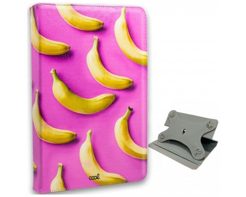 Funda COOL Ebook Tablet Universal 9.7 - 11 Pulgadas Dibujos Bananas (Cuadrada)