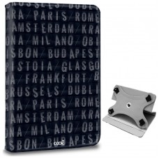 Funda COOL Ebook Tablet Universal 9.7 - 11 Pulgadas Dibujos Cities (Cuadrada)