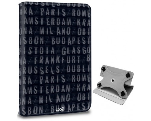 Funda COOL Ebook Tablet Universal 9.7 - 11 Pulgadas Dibujos Cities (Cuadrada)