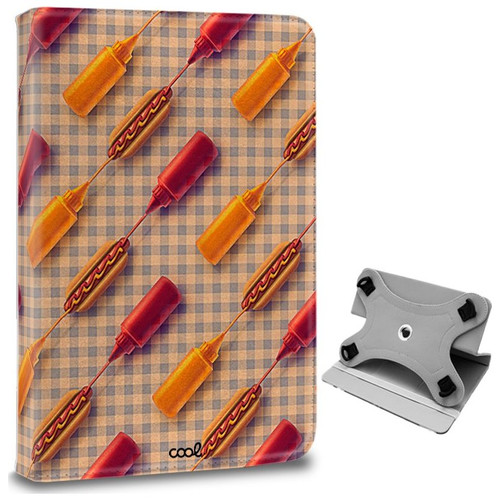 Funda COOL Ebook Tablet Universal 9.7 - 11 Pulgadas Dibujos Hot Dogs (Cuadrada)-CS4 Funda COOL Ebook Tablet Universal 9.7 - 11 Pulgadas Dibujos Hot Dogs (Cuadrada)