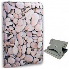 Funda COOL Ebook Tablet Universal 9.7 - 11 Pulgadas Dibujos Piedras (Cuadrada)