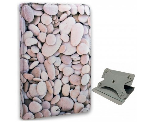 Funda COOL Ebook Tablet Universal 9.7 - 11 Pulgadas Dibujos Piedras (Cuadrada)