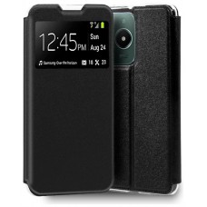 Funda COOL Flip Cover para Realme C61 / C63 Liso Negro