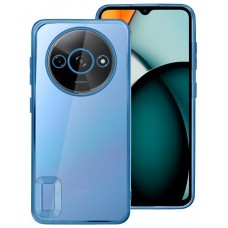 Carcasa COOL para Xiaomi Redmi A3 Borde Metalizado (Azul)