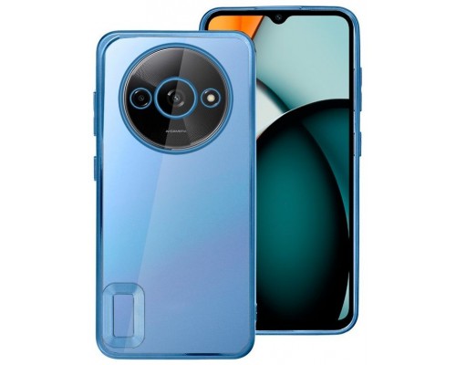 Carcasa COOL para Xiaomi Redmi A3 Borde Metalizado (Azul)
