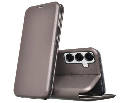 Funda COOL Flip Cover para Samsung S921 Galaxy S24 / S25 Elegance Plata