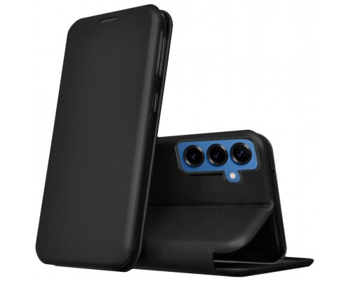 Funda COOL Flip Cover para Samsung S926 Galaxy S24 Plus / S25 Plus Elegance Negro