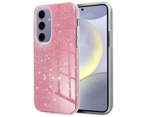 Carcasa COOL para Samsung S921 Galaxy S24 / S25 Glitter Rosa