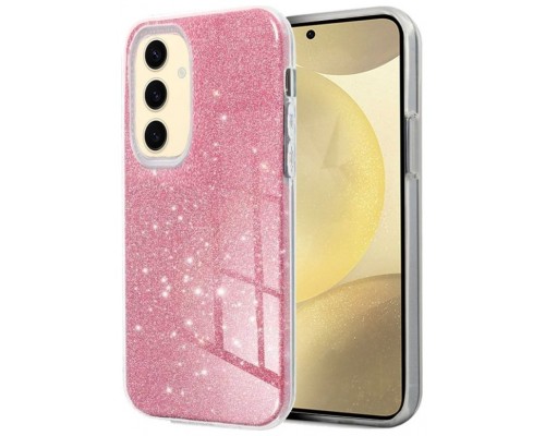 Carcasa COOL para Samsung S926 Galaxy S24 Plus / S25 Plus Glitter Rosa