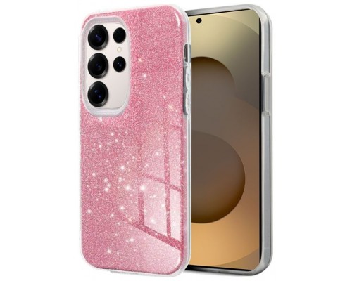Carcasa COOL para Samsung S938 Galaxy S25 Ultra Glitter Rosa