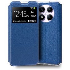 Funda COOL Flip Cover para Xiaomi Redmi Note 14 Pro Liso Azul