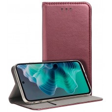 Funda COOL Flip Cover para Motorola Moto G35 5G Liso Burgundy