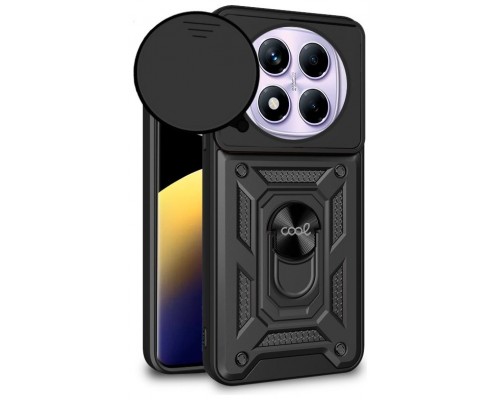 Carcasa COOL para Xiaomi Redmi Note 14 Pro Hard Ring Negro