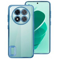 Carcasa COOL para Xiaomi Redmi Note 14 Pro 5G / Note 14 Pro Plus 5G / Poco X7 Borde Metalizado (Azul)