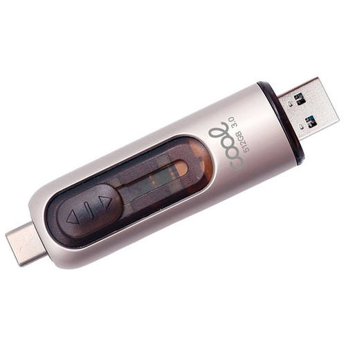 Pen Drive x USB 512 GB 3.0 COOL Tipo-C / USB (2 en 1)-CS15 Pen Drive x USB 512 GB 3.0 COOL Tipo-C / USB (2 en 1)