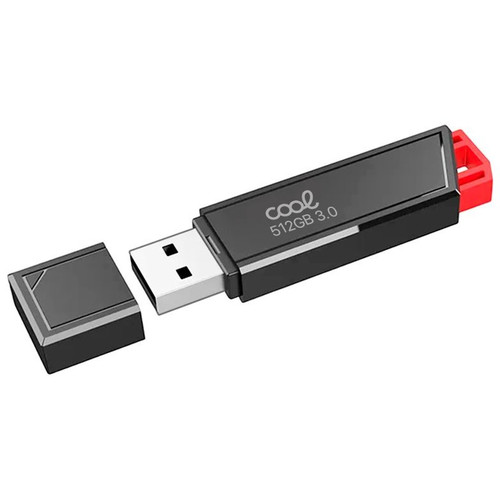 Pen Drive x USB 512 GB 3.0 COOL Lancer Rojo-CS15 Pen Drive x USB 512 GB 3.0 COOL Lancer Rojo
