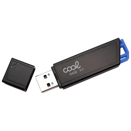 Pen Drive USB x64 GB 3.0 COOL Lancer Azul-CS3 Pen Drive USB x64 GB 3.0 COOL Lancer Azul