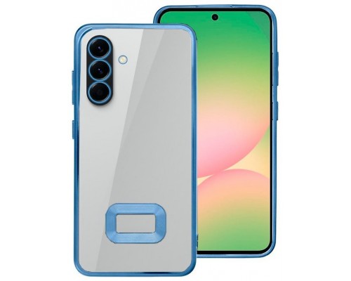Carcasa COOL para Samsung A566 Galaxy A56 5G Borde Metalizado (Azul)