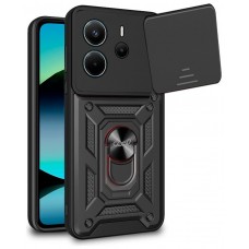 Carcasa COOL para Xiaomi Redmi Note 14 Hard Ring Negro