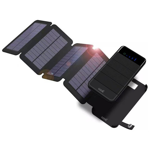 Bateria Externa Universal Power Bank Solar 10.000 mAh con 4 Paneles Solares COOL