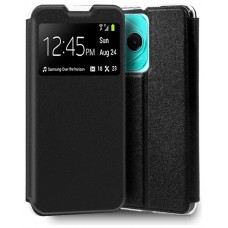 Funda COOL Flip Cover para Honor 400 Lite Liso Negro