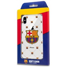 Carcasa COOL para iPhone X / iPhone XS Licencia Fútbol F.C. Barcelona