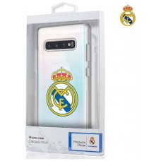 Carcasa COOL para Samsung G973 Galaxy S10 Licencia Fútbol Real Madrid Transparente