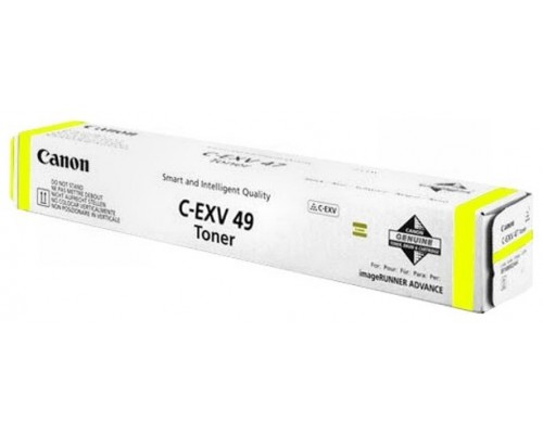 Canon cartucho de toner amarillo 8527B002 C-EXV 49 para Imagerunner Advance C 3300 Series/IR-C 3320