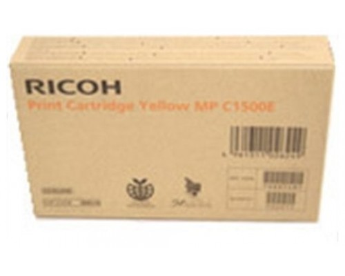 RICOH MPC 1500SP Tinta gel amarillo****-SX11 RICOH MPC 1500SP Tinta gel amarillo****