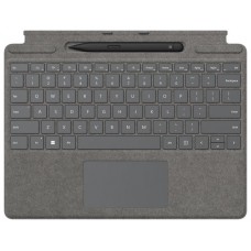 MICROSOFT SURFACE PRO 8,PRO 9, PRO X TYPE COVER SIGNATURE PLATINO + SLIM PEN 2 (Espera 4 dias)