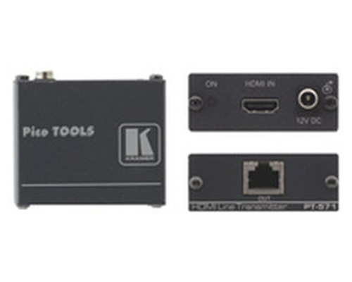 Kramer Electronics HDMI over Twisted Pair Transmitter Transmisor de se&ntilde;ales AV Negro (Espera 4 dias)
