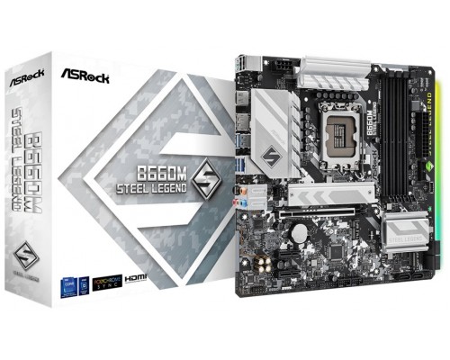 Asrock B660M Steel Legend LGA 1700 (Espera 4 dias)