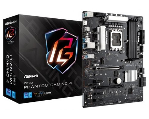 PLACA ASROCK Z690 PHANTOM GAMING 4 INTEL1700 4DDR4 (Espera 4 dias)