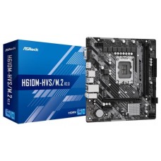 PB S1700 ASROCK H610M-HVS 2DDR4 SATA PCIE HDMI DVI DP