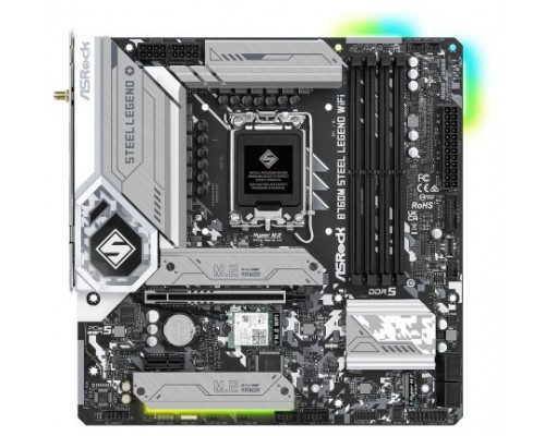 PALCA ASROCK B760M STEEL LEGEND WIFI INTEL1700 4DDR5 (Espera 4 dias)