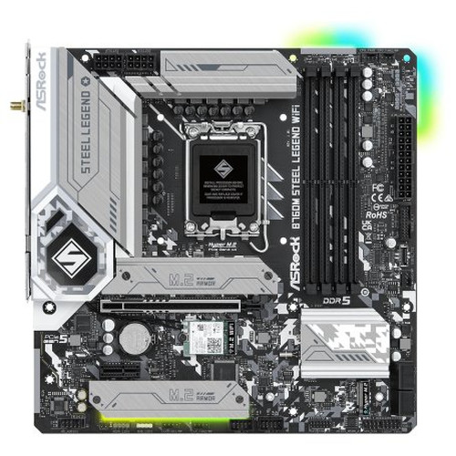 Asrock B760M Steel Legend WiFi. Fabricante-SX35 Asrock B760M Steel Legend WiFi. Fabricante