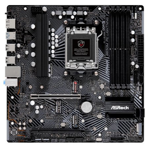 Asrock B650M PG Lightning AMD B650 Zócalo AM5 micro ATX (Espera 4 dias)-SX20 Asrock B650M PG Lightning AMD B650 Zócalo AM5 micro ATX (Espera 4 dias)