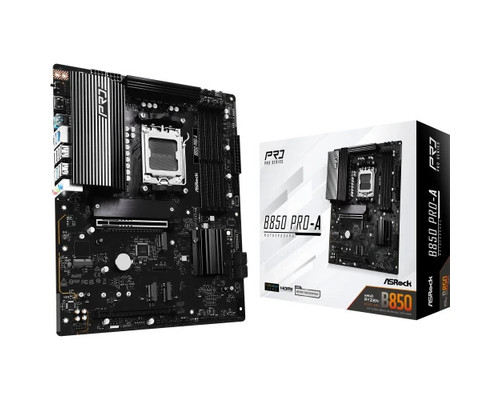 PLACA ASROCK B850 PRO-A,AMD,AM5,B850,USB20G,ATX (Espera 4 dias)